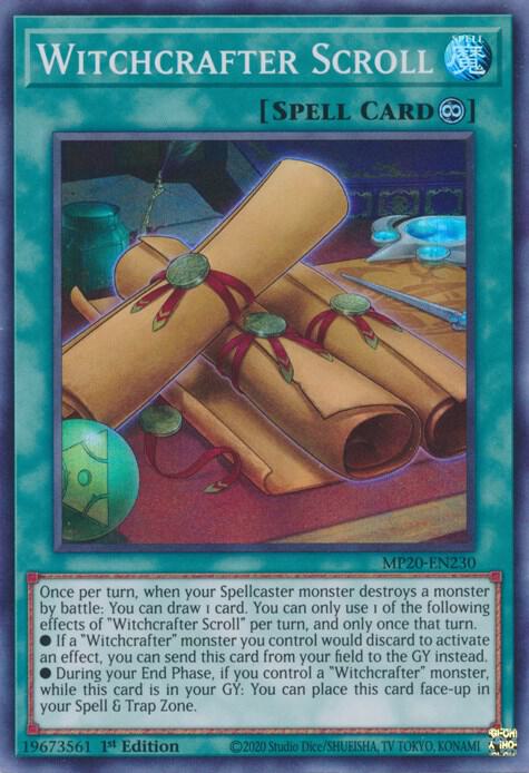 Witchcrafter Scroll (MP20-EN230) (MP20)