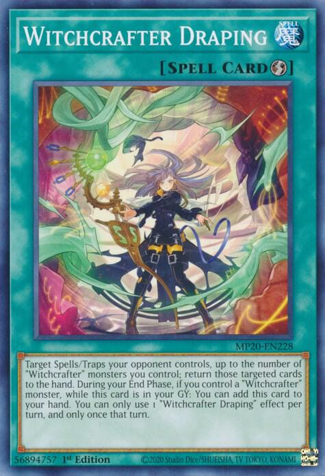 Witchcrafter Draping (MP20-EN228) (MP20)