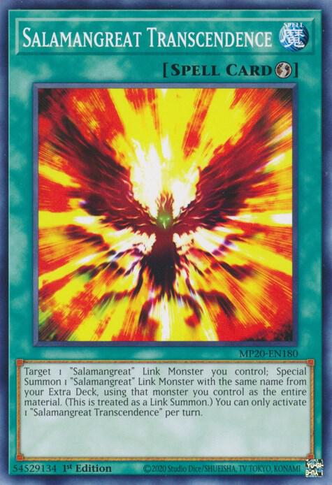 Salamangreat Transcendence (MP20-EN180) (MP20)
