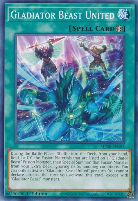 Gladiator Beast United (MP20-EN185) (MP20)