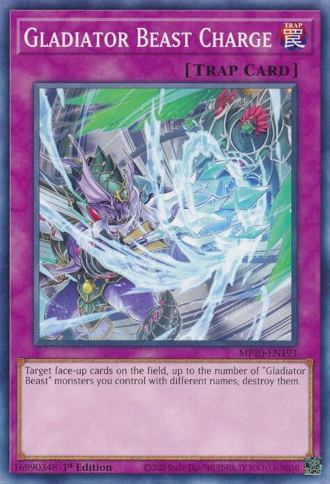 Gladiator Beast Charge (MP20-EN193) (MP20)