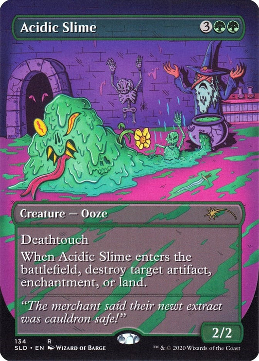 Image for Acidic Slime (134) (SLD) - Magic: The Gathering