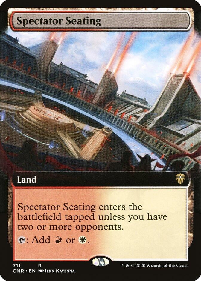 Spectator Seating (Extended Art) (711) (CMR)