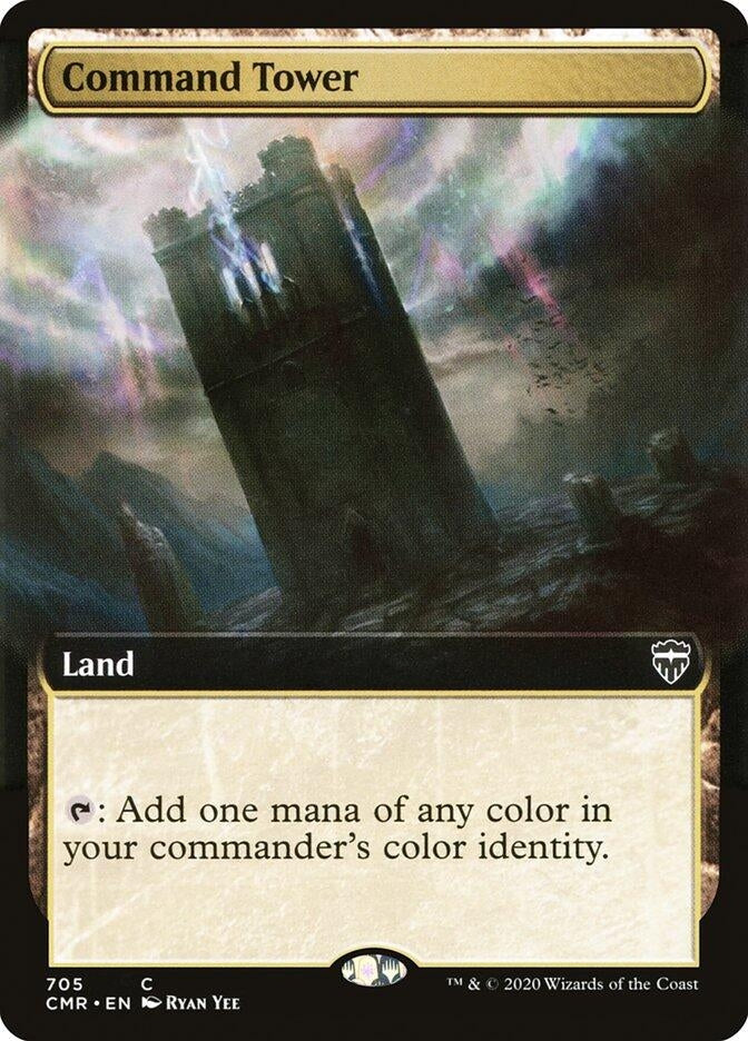 Command Tower (Extended Art) (705) (CMR)