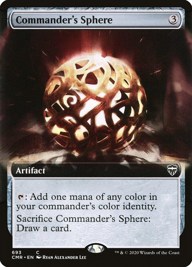 Commander's Sphere (Extended Art) (693) (CMR)