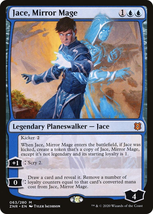 Image for Jace, Mirror Mage (63) (ZNR) - Magic: The Gathering