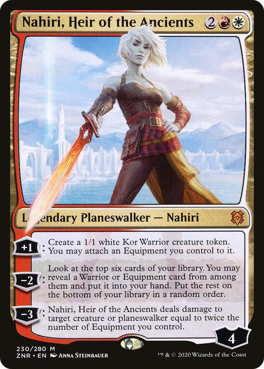 Image for Nahiri, Heir of the Ancients (230) (ZNR) - Magic: The Gathering