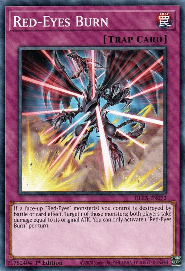 Red-Eyes Burn (DLCS-EN072) (DLCS)