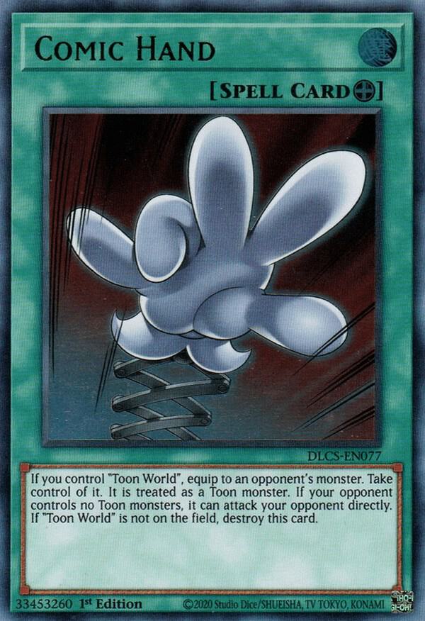 Comic Hand (DLCS-EN077) (DLCS)