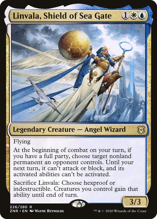 Image for Linvala, Shield of Sea Gate (226) (ZNR) - Magic: The Gathering