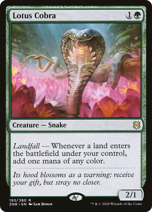 Image for Lotus Cobra (193) (ZNR) - Magic: The Gathering