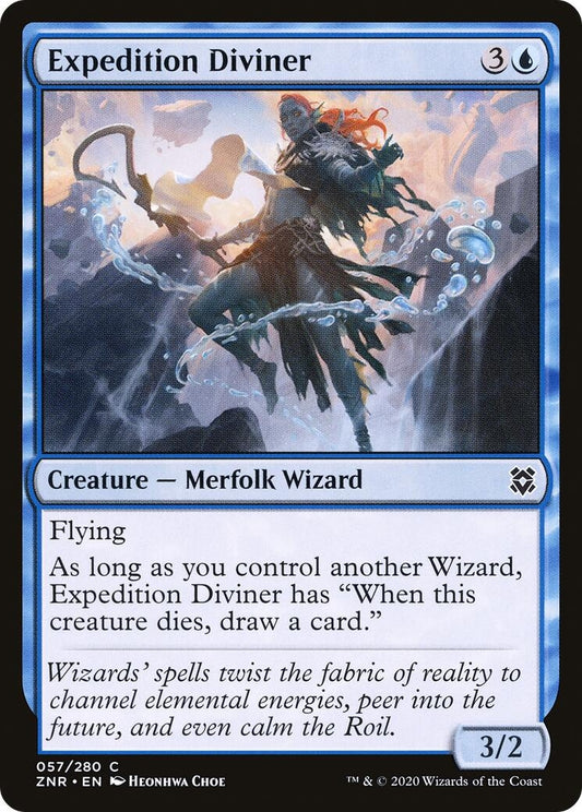 Image for Expedition Diviner (57) (ZNR) - Magic: The Gathering
