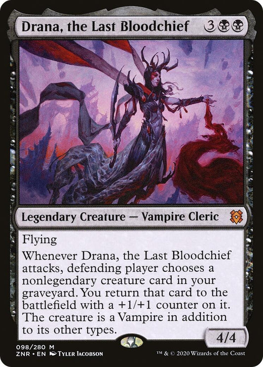 Image for Drana, the Last Bloodchief (98) (ZNR) - Magic: The Gathering