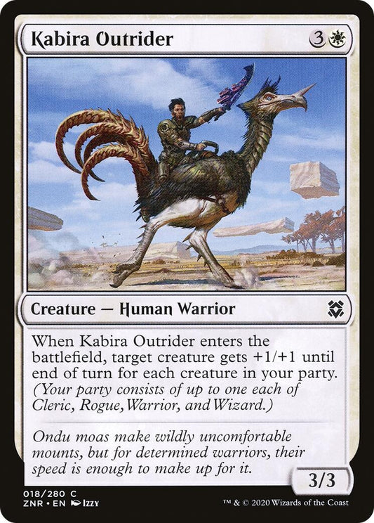 Image for Kabira Outrider (18) (ZNR) - Magic: The Gathering