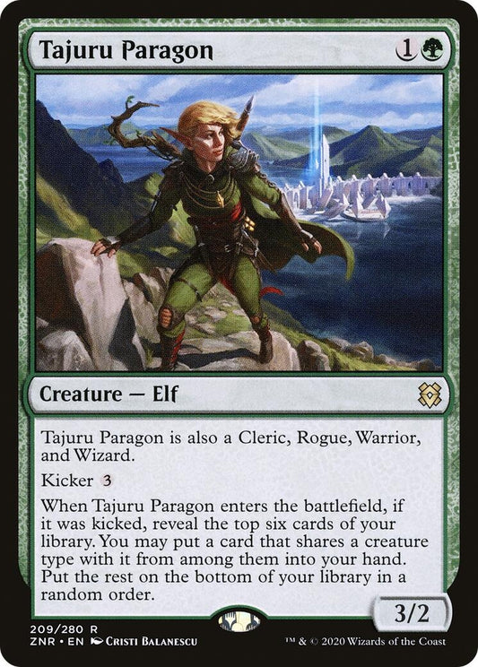 Image for Tajuru Paragon (209) (ZNR) - Magic: The Gathering
