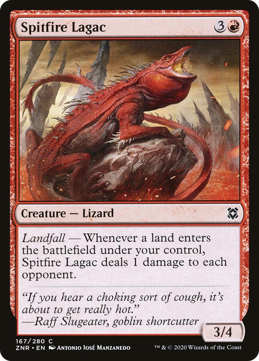 Image for Spitfire Lagac (167) (ZNR) - Magic: The Gathering