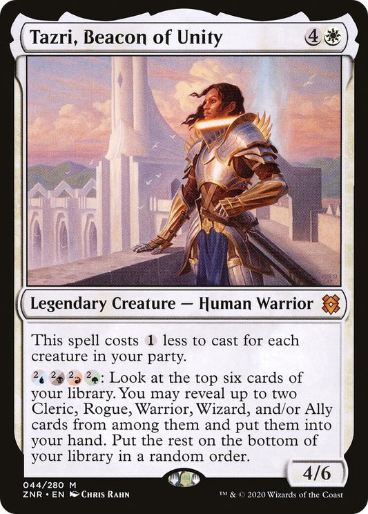 Image for Tazri, Beacon of Unity (44) (ZNR) - Magic: The Gathering