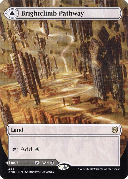 Image for Brightclimb Pathway (Borderless) (285) (ZNR) - Magic: The Gathering