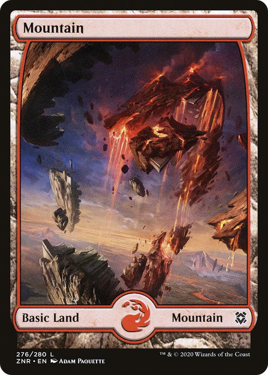 Image for Mountain (276) - Full Art (276) (ZNR) - Magic: The Gathering