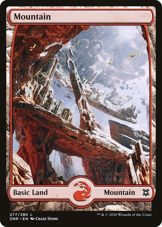 Image for Mountain (277) - Full Art (277) (ZNR) - Magic: The Gathering