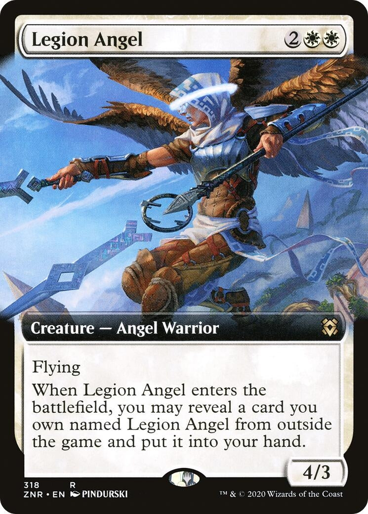 Legion Angel (Extended Art) (318) (ZNR)
