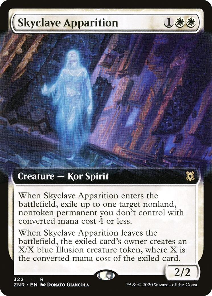 Skyclave Apparition (Extended Art) (322) (ZNR)