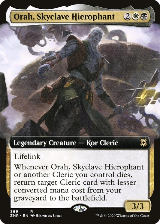 Image for Orah, Skyclave Hierophant (Extended Art) (369) (ZNR) - Magic: The Gathering
