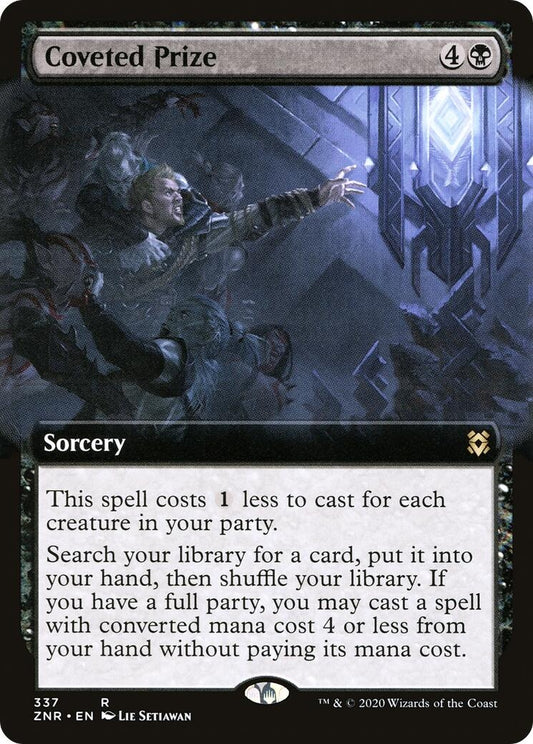 Image for Coveted Prize (Extended Art) (337) (ZNR) - Magic: The Gathering