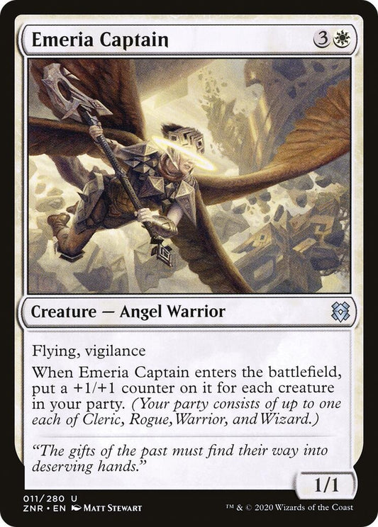 Image for Emeria Captain (11) (ZNR) - Magic: The Gathering