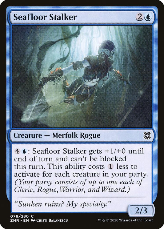 Image for Seafloor Stalker (78) (ZNR) - Magic: The Gathering