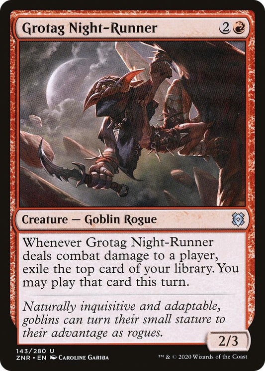 Image for Grotag Night-Runner (143) (ZNR) - Magic: The Gathering