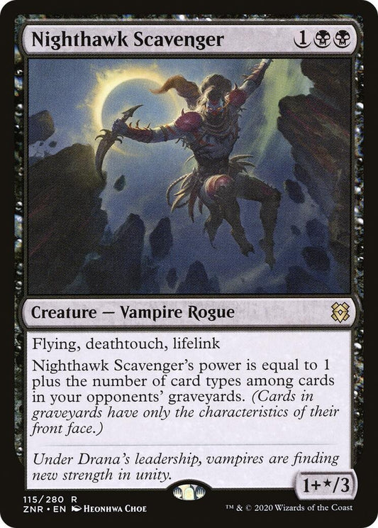 Image for Nighthawk Scavenger (115) (ZNR) - Magic: The Gathering