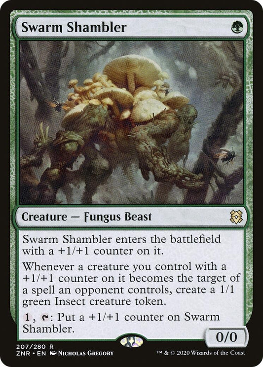 Image for Swarm Shambler (207) (ZNR) - Magic: The Gathering
