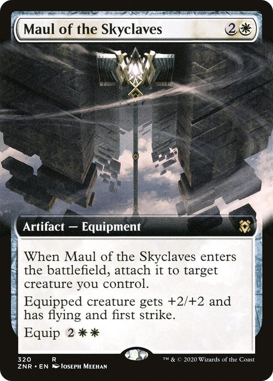 Image for Maul of the Skyclaves (Extended Art) (320) (ZNR) - Magic: The Gathering