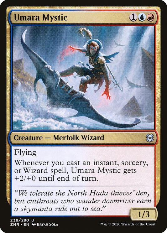 Image for Umara Mystic (238) (ZNR) - Magic: The Gathering