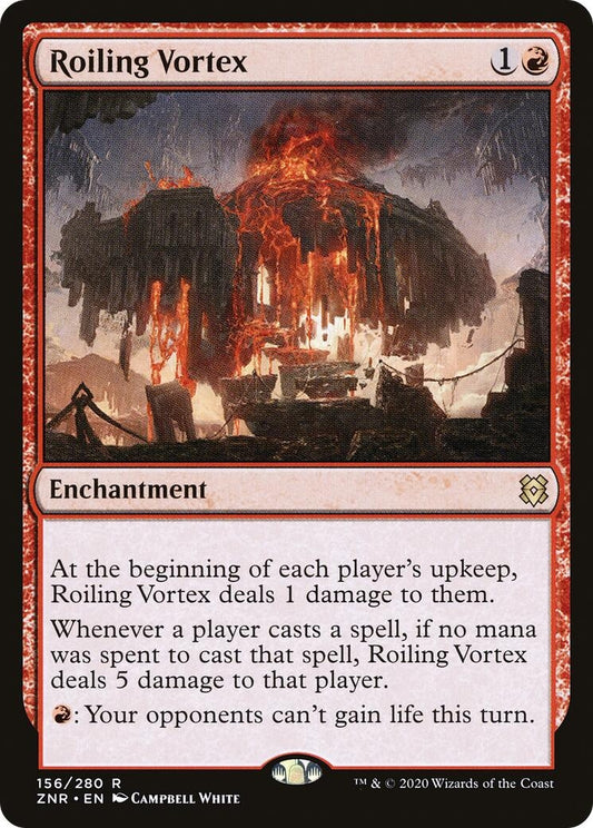 Image for Roiling Vortex (156) (ZNR) - Magic: The Gathering