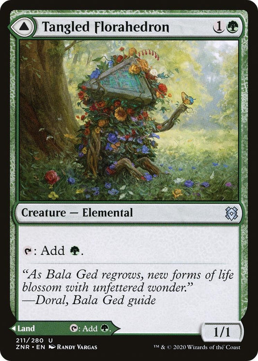 Image for Tangled Florahedron (211) (ZNR) - Magic: The Gathering