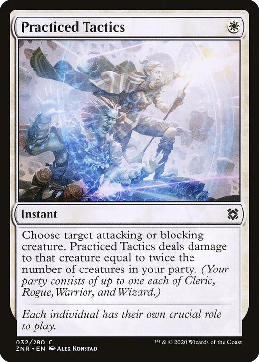 Image for Practiced Tactics (32) (ZNR) - Magic: The Gathering