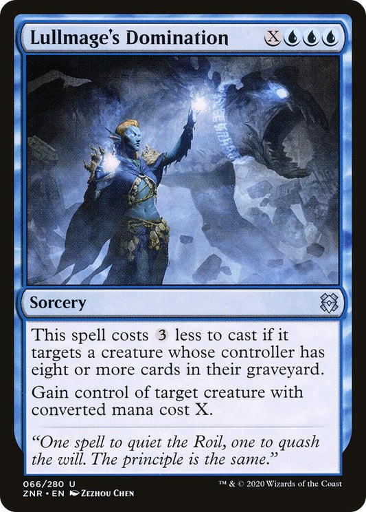 Image for Lullmage's Domination (66) (ZNR) - Magic: The Gathering