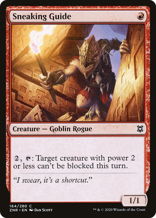 Image for Sneaking Guide (164) (ZNR) - Magic: The Gathering
