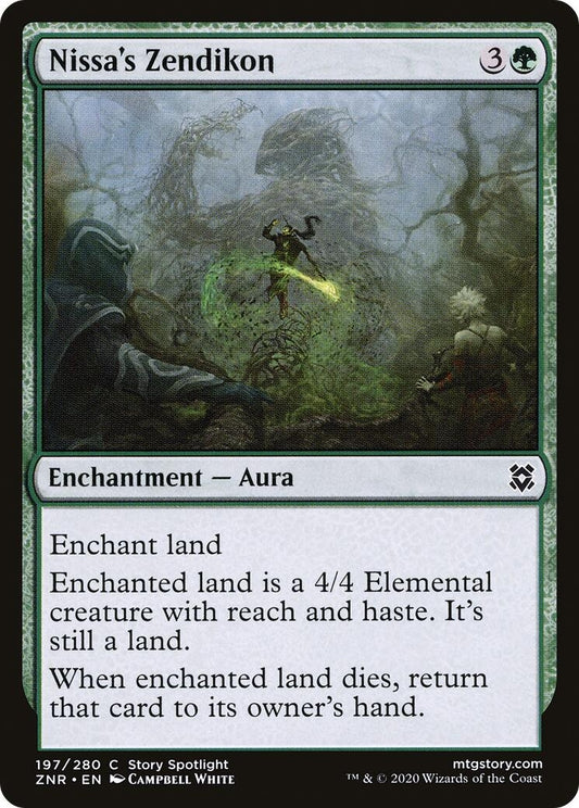 Image for Nissa's Zendikon (197) (ZNR) - Magic: The Gathering