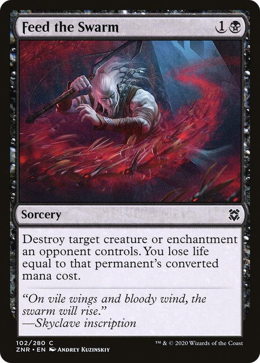 Image for Feed the Swarm (102) (ZNR) - Magic: The Gathering