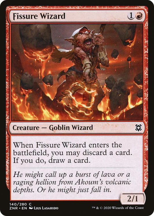 Image for Fissure Wizard (140) (ZNR) - Magic: The Gathering