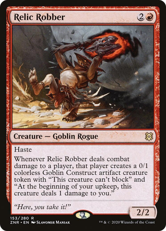 Image for Relic Robber (153) (ZNR) - Magic: The Gathering