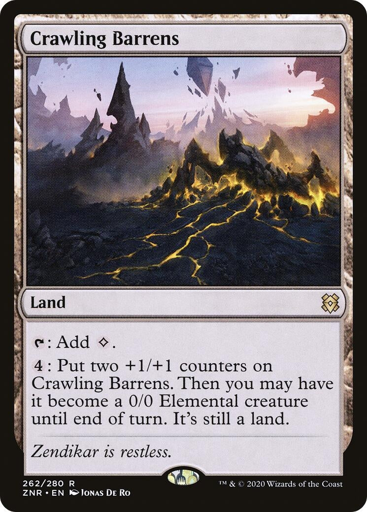 Crawling Barrens (262) (ZNR)