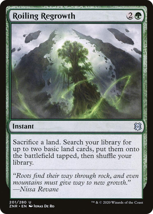 Image for Roiling Regrowth (201) (ZNR) - Magic: The Gathering