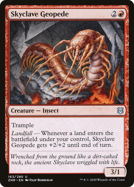 Image for Skyclave Geopede (163) (ZNR) - Magic: The Gathering