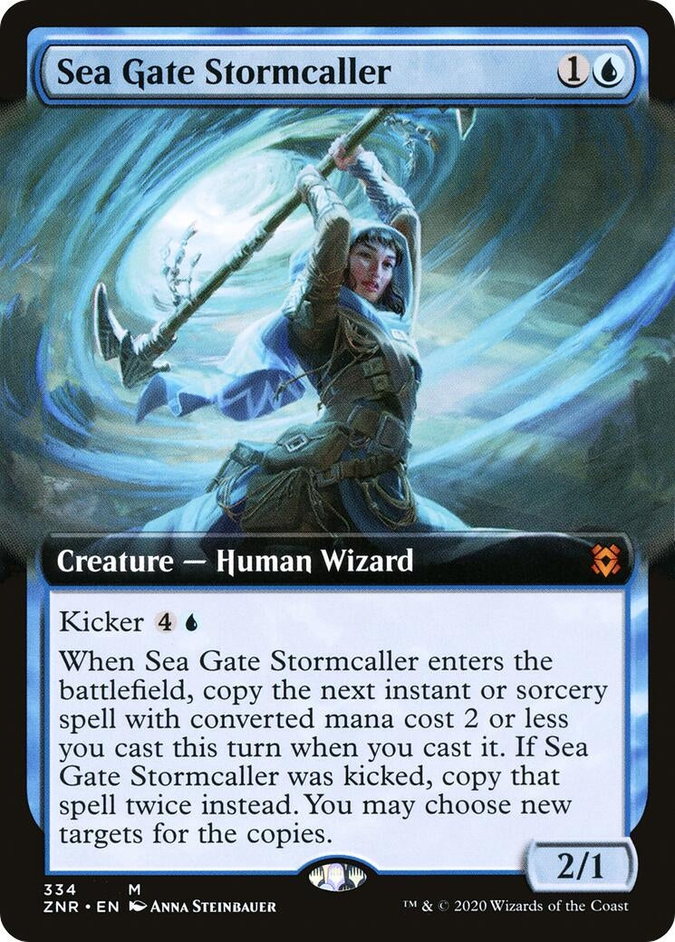 Sea Gate Stormcaller (Extended Art) (334) (ZNR)