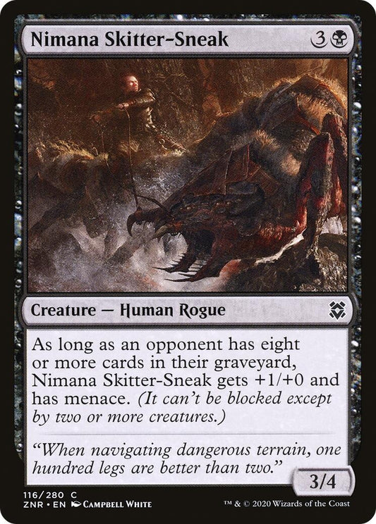 Image for Nimana Skitter-Sneak (116) (ZNR) - Magic: The Gathering