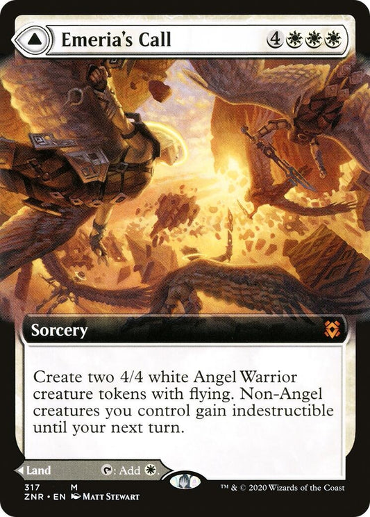 Image for Emeria's Call (Extended Art) (317) (ZNR) - Magic: The Gathering